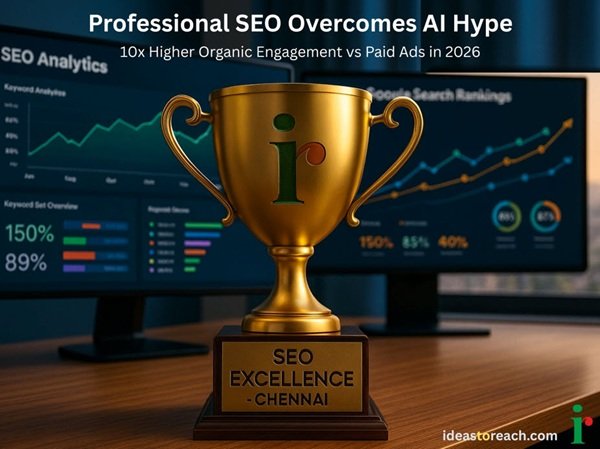 Professional SEO Overcomes AI Hype: Ideas to Reach Delivers 10x Higher Organic Engagement than Paid Ads in 2026