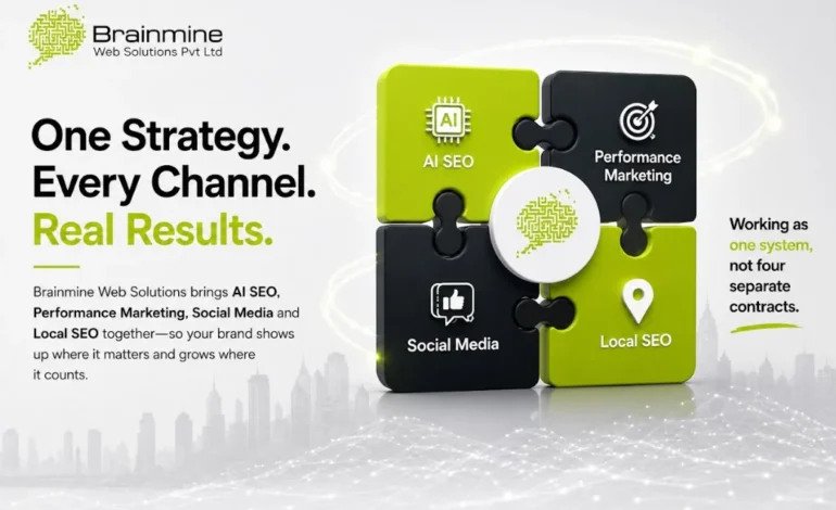 Brainmine Web Solutions Brings AI SEO, Performance Marketing, Social Media and Local SEO Together Under One Roof